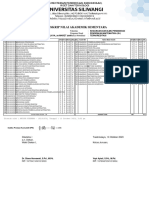 Transkrip Nilai Akademik Sementara