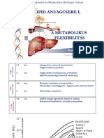 Lipid Anyagcsere I.: Balajthy Zoltán