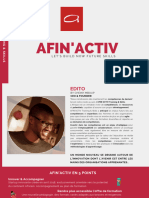 AFIN'ACTIV Training & Skills Prã©sentation