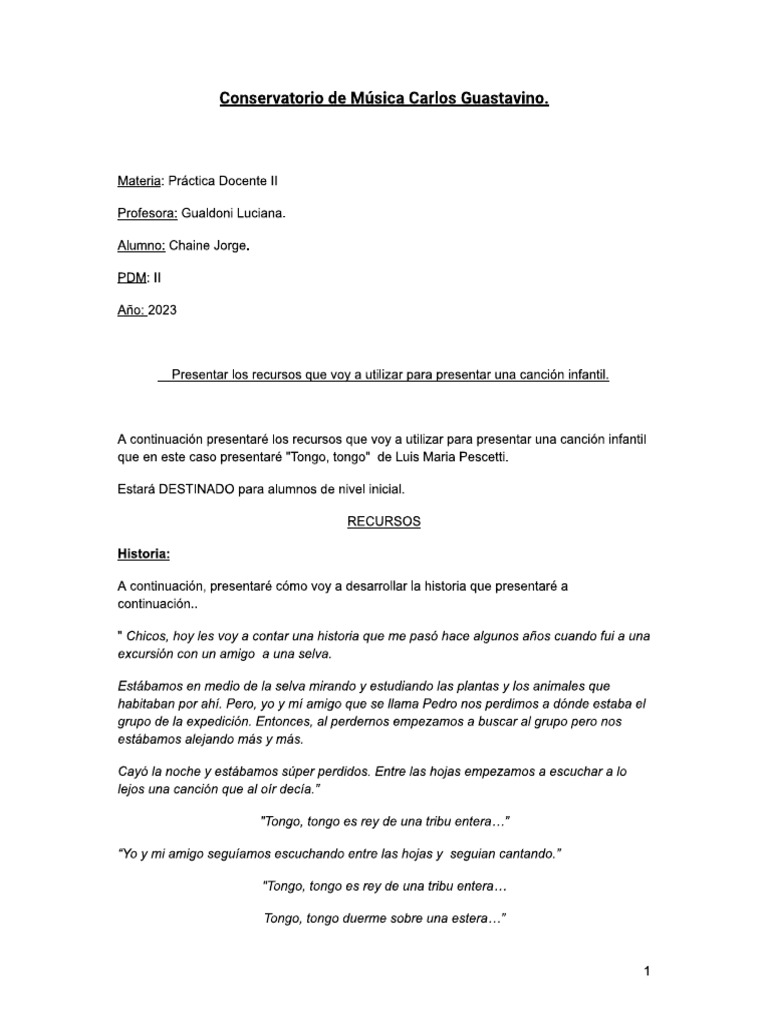 Tongo | PDF