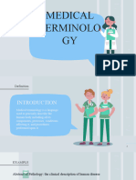 Medical Terminology Presentation