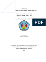 Materi Asesmen Dan Evaluasi Pembelajaran Aud - Kuni