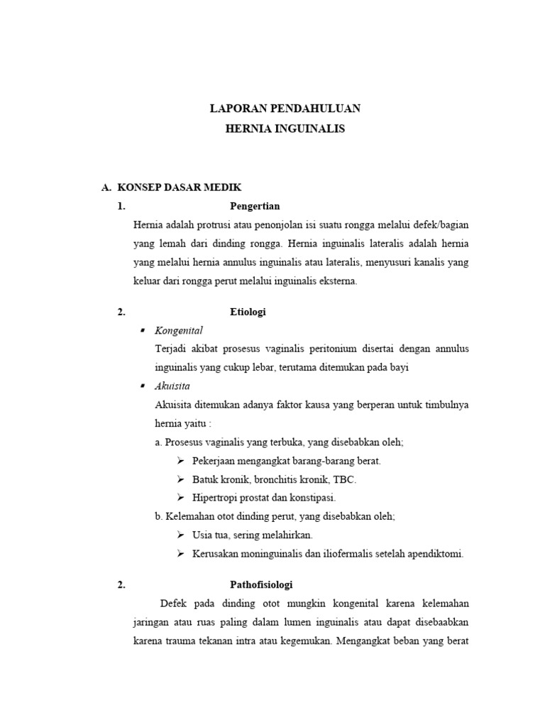 Askep Hernia Inguinalis Pdf
