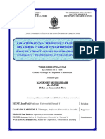 Caractérisation Altérologique Et Géotechniques Des Argiles de La Zone Basse Des Monts Bambouto-Traitement Aux Liants Hydraulique - Thèse MANEFOUET KENTSA - Mai2016