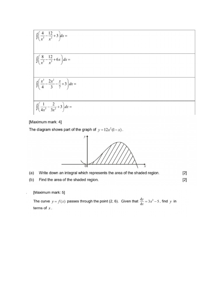 Calculus Questions | PDF
