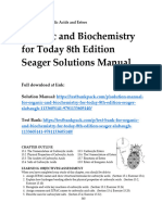 Organic and Biochemistry For Today 8th Edition Seager Solutions Manual 1