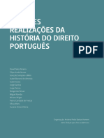 Realizações Da História Do Direito Português
