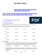 College Algebra 4th Edition Blitzer Test Bank 1