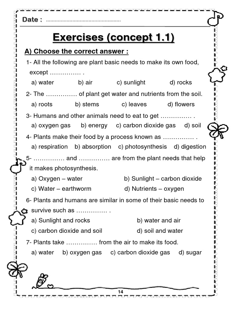 Exercises (Concept 1.1) | PDF