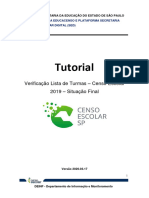 Verificao Lista de Turmas Censo Escolar 2019 Situao Final