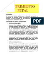 sufrimiento fetal