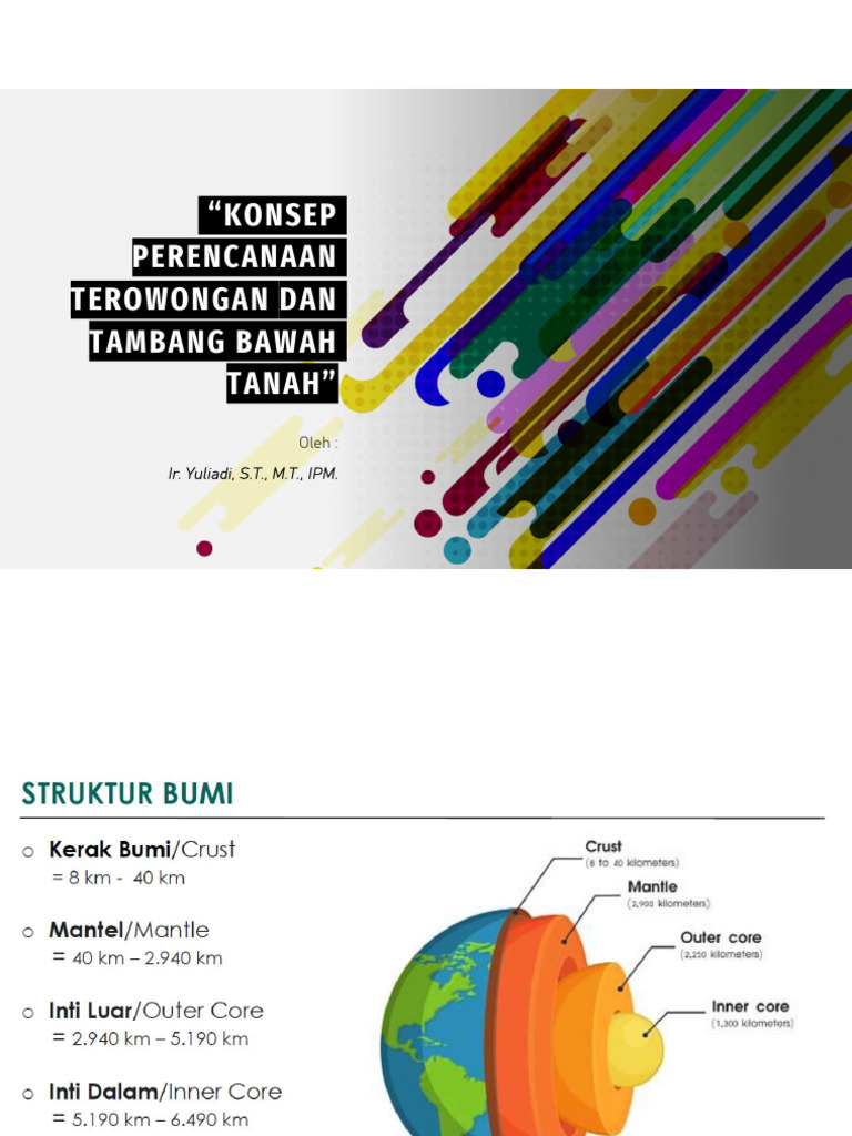 Terowongan Tambang Bawah Tanah | PDF