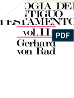Teologia Del Antiguo Testamento. Vol. II. Gerhard Von Rad