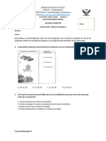 Evaluación Cuartos