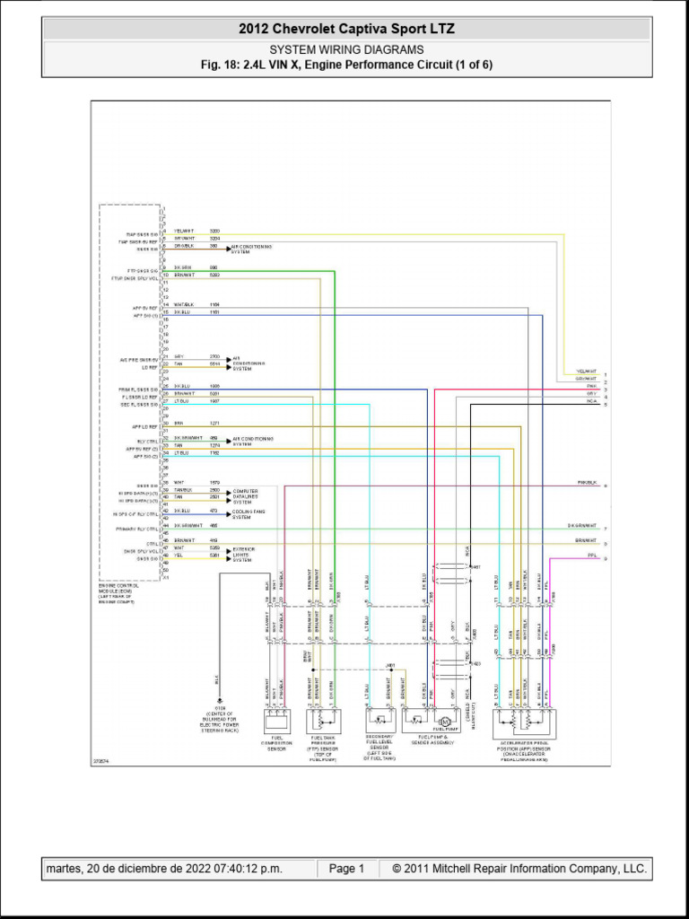Diagrama electrico chevrolet captiva 2012 2 4 pdf
