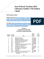 South-Western Federal Taxation 2014 Taxation of Business Entities 17th Edition Smith Solutions Manual 1