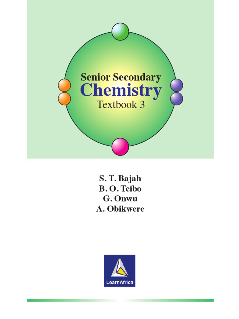 Chemistry SS3 | PDF