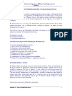 Analisis e Interpretacion de Estados Financieros