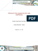 Manejo de Productos Quimicos