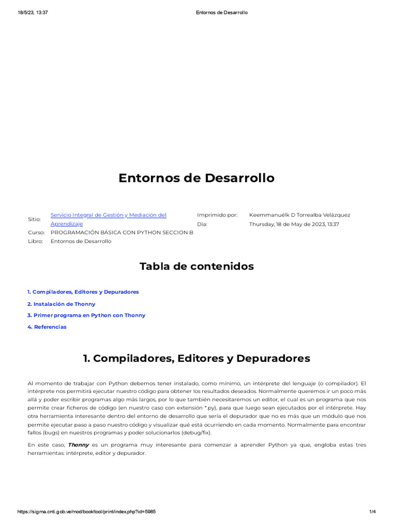 2 - Entornos de Desarrollo | PDF | Arte | Informática