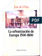 U I - 2 - DE VRIES - La urbanización de Europa