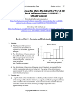 Stats Modeling The World 4th Edition Bock Solutions Manual 1