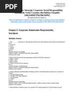 CSR Practice Questions and Concepts | PDF | Corporate Social ...