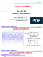 Tutorial-2-Combustion - MEP311-Sheet-1+Sheet-2