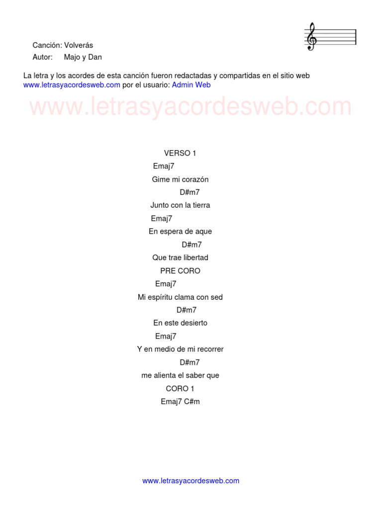 Volveras Majo y Dan 8761 | PDF
