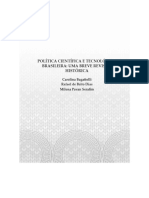 Artigo - Política Científica Tecnológica Brasileira - Uma Breve Revisão Histórica