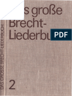 Bertolt Brecht - Das Große Brecht-Liederbuch. Band 2/3 - Lieder 58-121