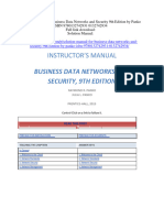 Solution Manual For Business Data Networks and Security 9th Edition by Panko ISBN 9780132742931 0132742934