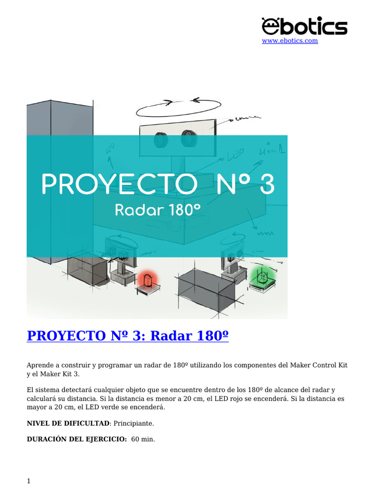 Proyecto No 3 Radar 180o | PDF | Informática