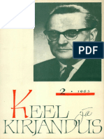 Keel Ja Kirjandus 1965 02