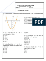 Atividades de Revisão - 1° Ano