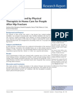 Hip Fracture and Home Care