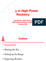 Safety in High Power Rocketry 2021