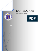 Sample ConPlan Earthquake