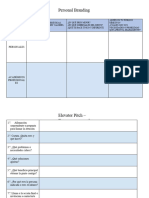 Cuadros para Guión de Marca Personal