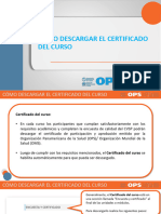 Como Descargar El Certificado Del Curso