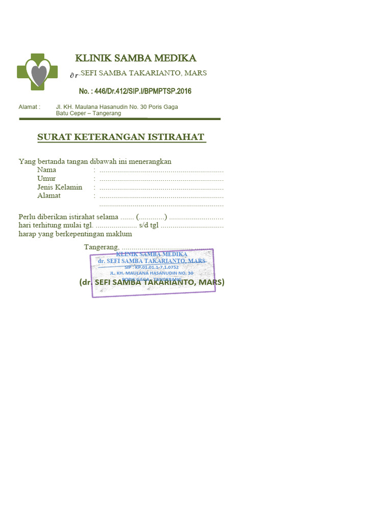 Klinik Samba Medika | PDF