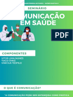 Comunicação em Saúde