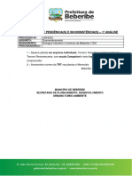 Pendencias Desmembramento-Processo 009-2023-Novaagua Industria e Comercio
