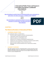 Solution Manual For International Politics Power and Purpose in Global Affairs 3rd Edition Paul DAnieri 113360210X 9781133602101
