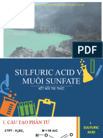 B08-Sulfuric Acid Và Muối Sulfate - Nguyễn Thị Thái Hằng