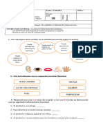 Evaluacion Cs. Naturales 2