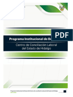 063 - PID de Desarrollo Centro de Conciliación Laboral Del Estado de Hidalgo