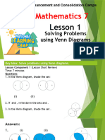 Math 7 - Lesson 1