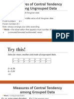 Central Tendency