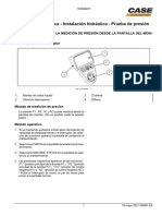 Pruebas de Presiones cx210c